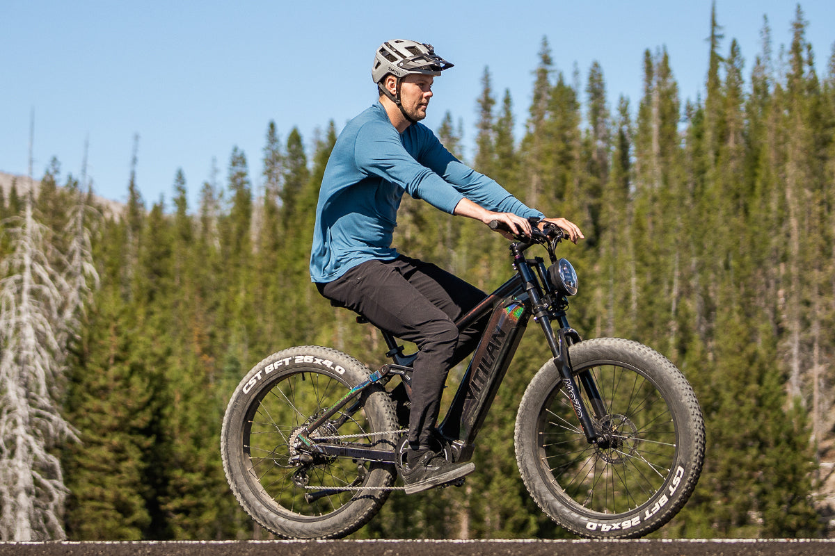 Celoodpružený horský elektrobicykel Vitilan T7PRO